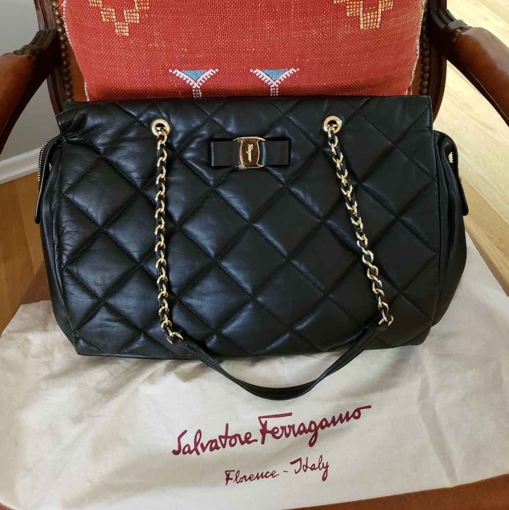 Sold...Ferragamo Ginette pocketbook